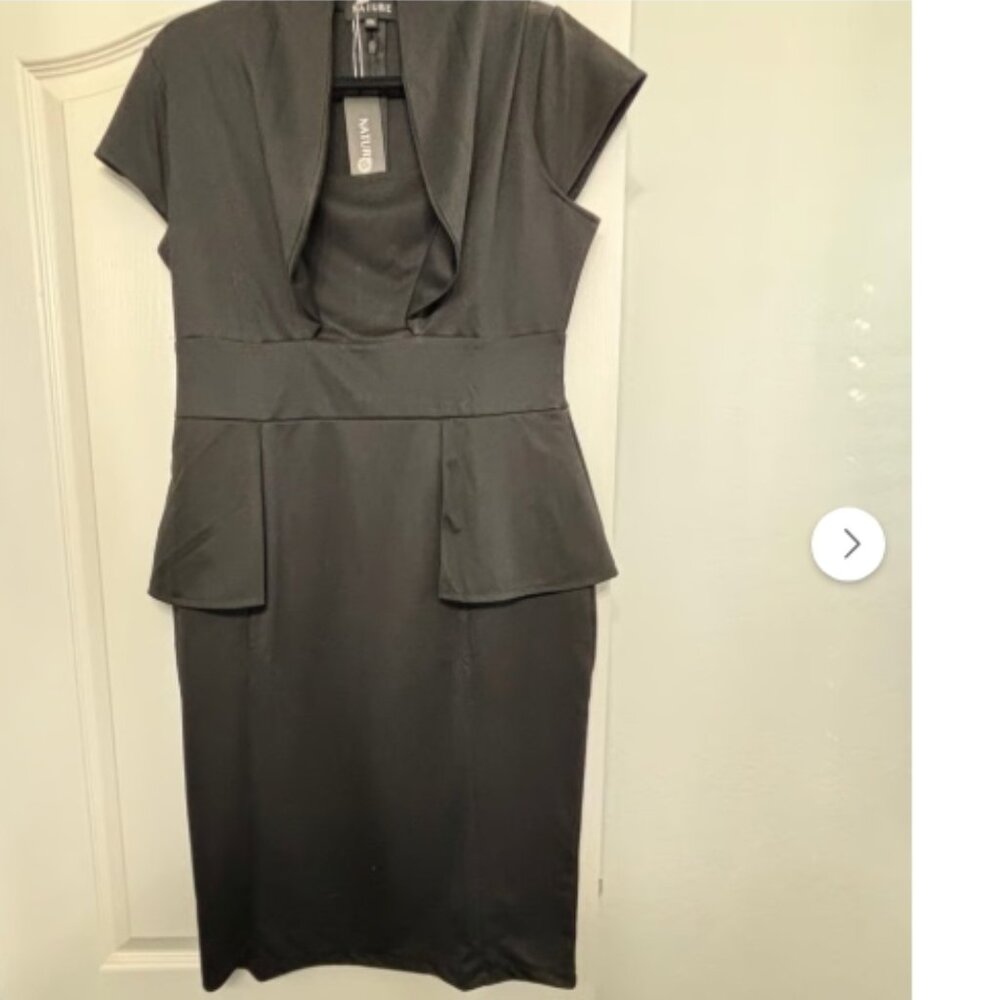 NWT Black women's dress SZ XXL (14)